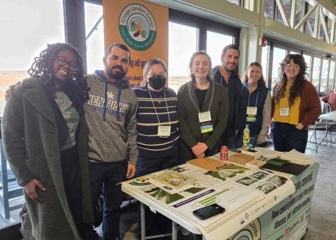 David Gonthier lab at the 2025 Organic Association of Kentucky OAK Conference